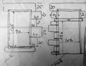Croquis fenêtre et porte