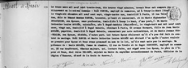 mariage 1932