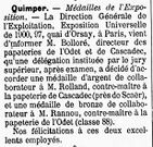 Union Agricole, 11/1900