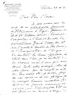 Lettre de J.A. Villard